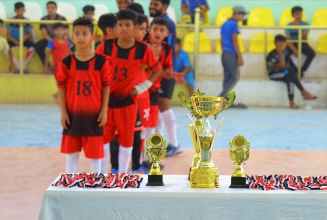 (متابعات)كشافة الوارث تقيم بطولة رياضية لخماسي كرة القدم بمشاركة 7 فرق كشفية .
