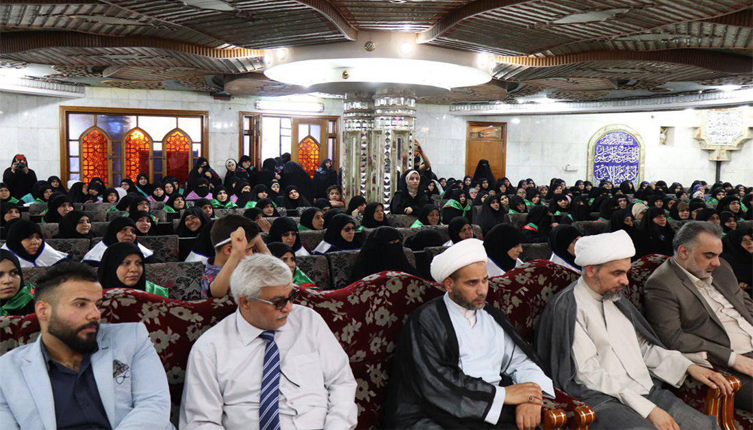(متابعات) العتبة الحسينية المقدسة تحتفي بتخريج 200 طالبة في محافظة بغداد.
