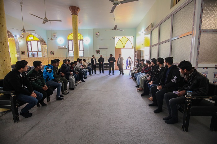 مركز رعاية الشباب يشرع بتنفيذ برامج نوعية وهادفة للشباب من مرتادي المساجد والحسينيات في كربلاء.