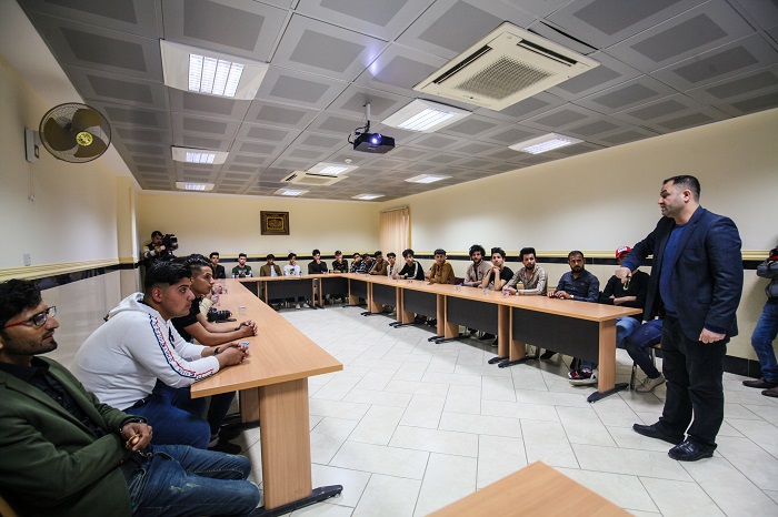 مركز رعاية الشباب ينفذ برنامج رسل الحسين(عليه السلام ) الخاص بأعداد القادة والمبلغين العصريين لشباب من محافظة ذي قار .